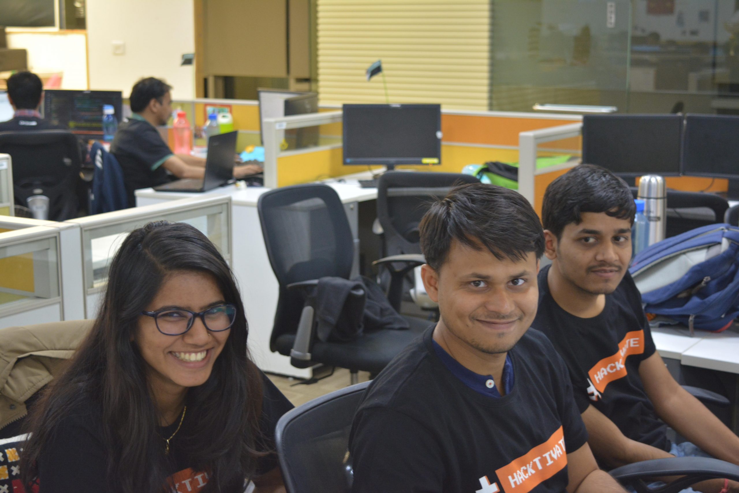 Team CarWale in their Office
